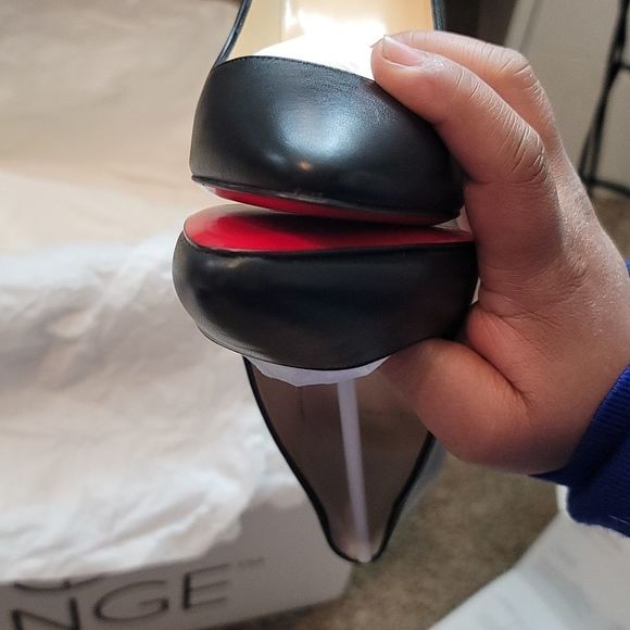 NWT/BOX Christian Louboutin Eloise 85 Nappa Shiny Black sz 35.5 - Picture 9 of 12